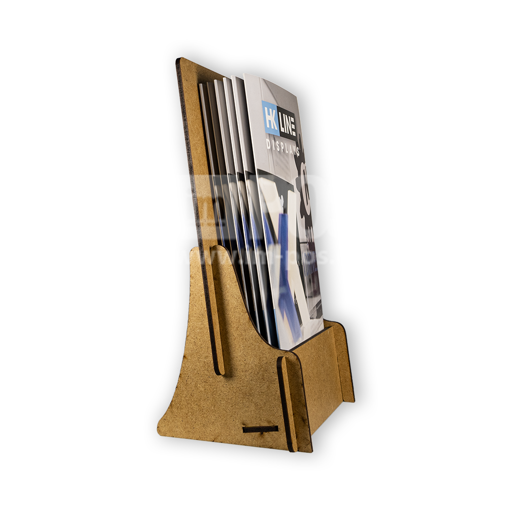 Flyerständer | WOOD | nature | DIN A6 / DIN Lang