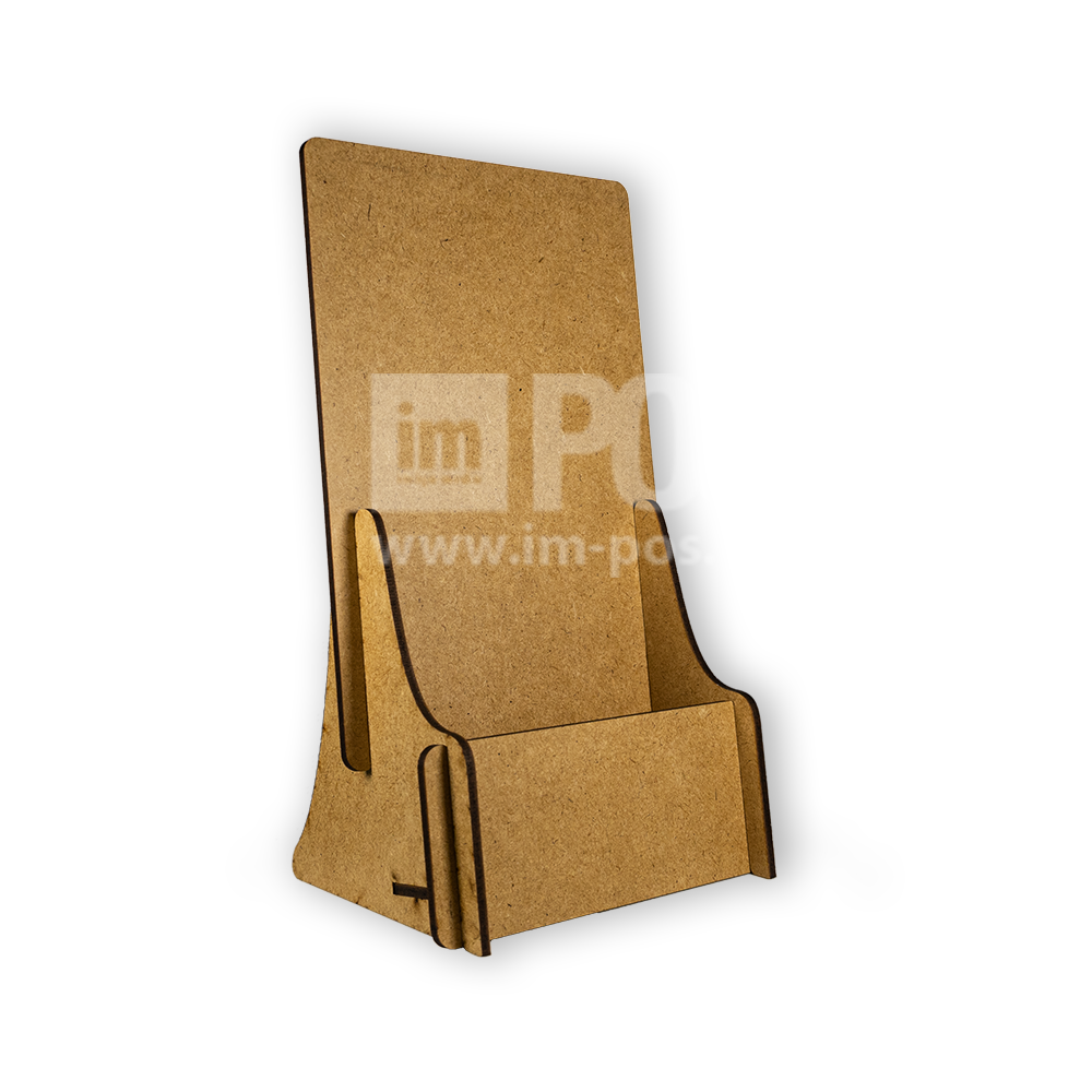 Flyerständer | WOOD | nature | DIN A6 / DIN Lang