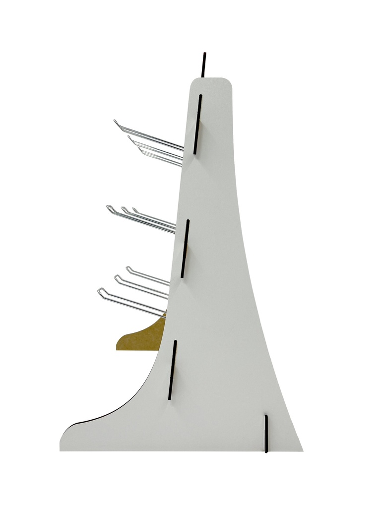 Thekendisplay MDF (Eurolochrückwand)