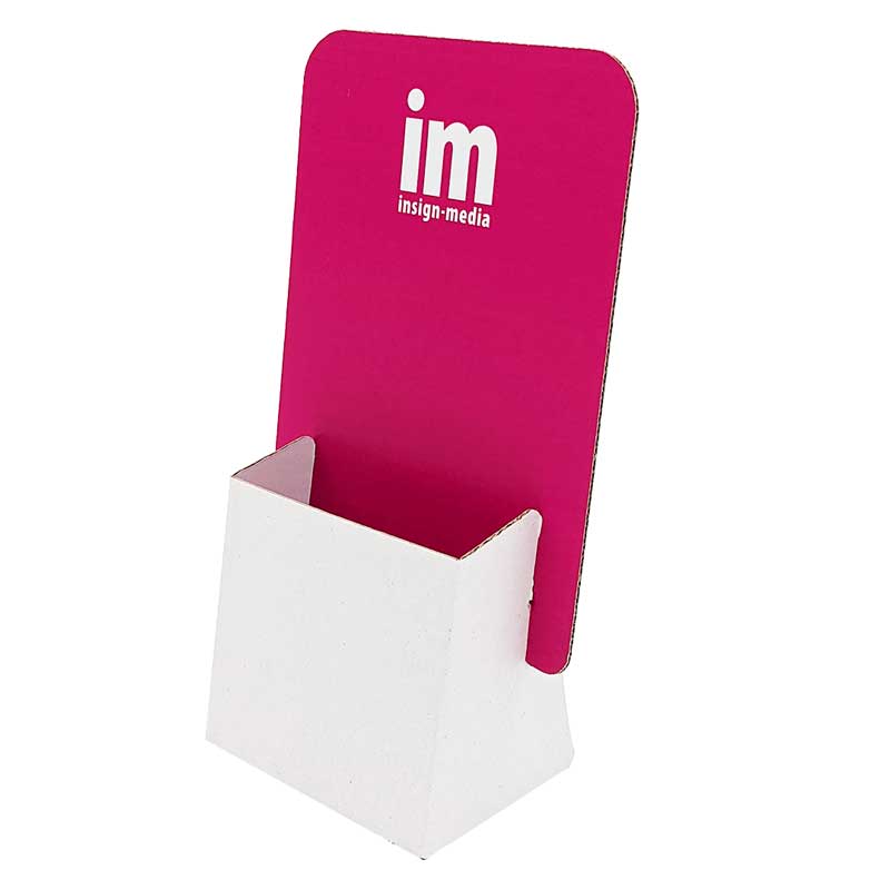 Flyerständer Wellpappe DIN Lang