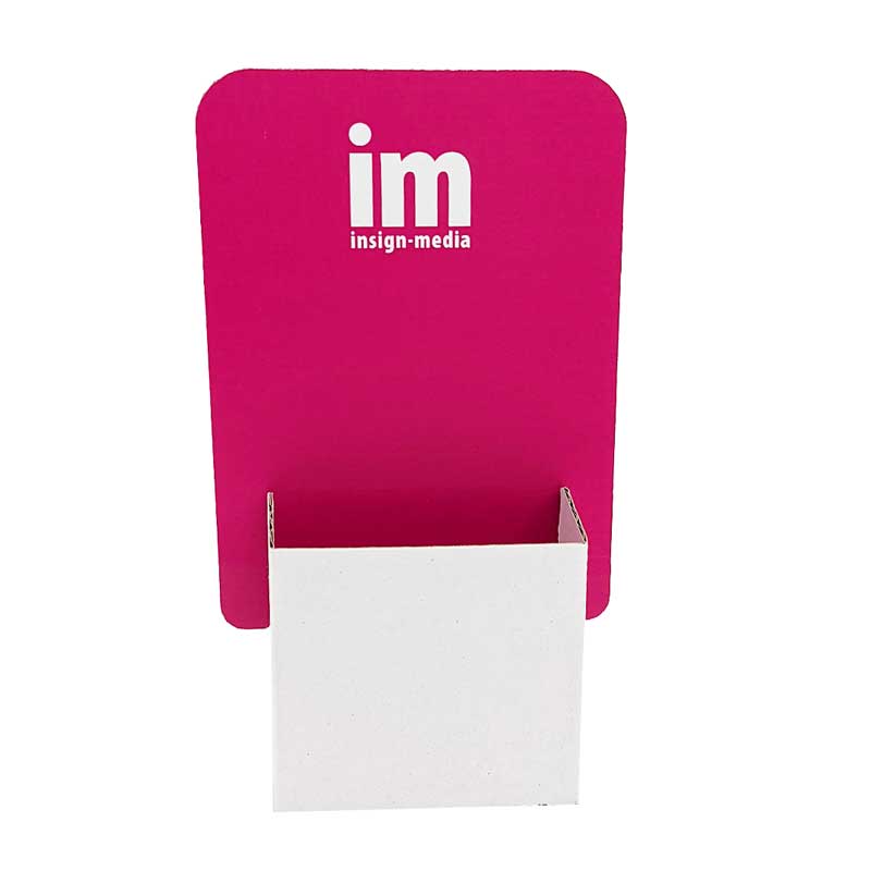 Flyerständer Wellpappe DIN Lang