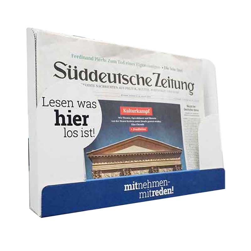 Regalschale Zeitungen 350x250mm